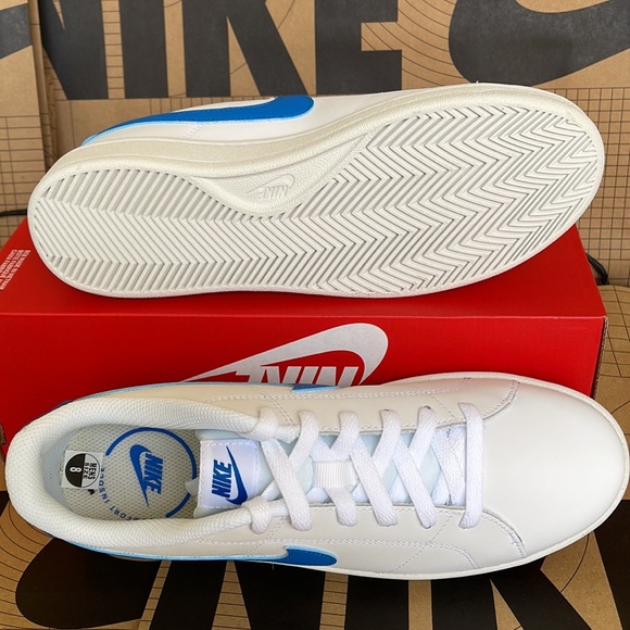 Nike Court Royal 2 Low White / Light Photo Blue Men’s - Picture 5 of 16